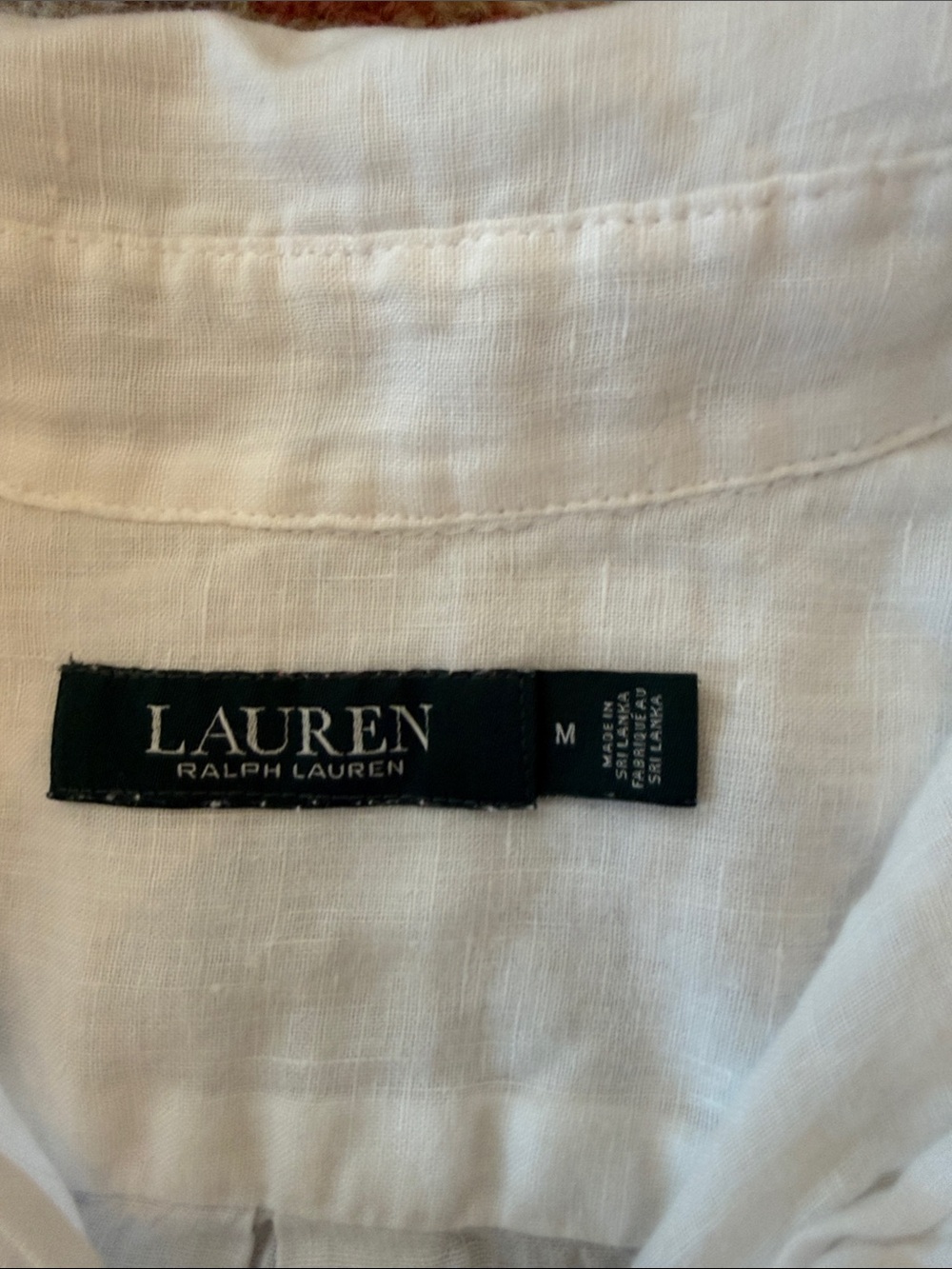 White & Blue Striped Button Cover Up - Picture 2 of 6